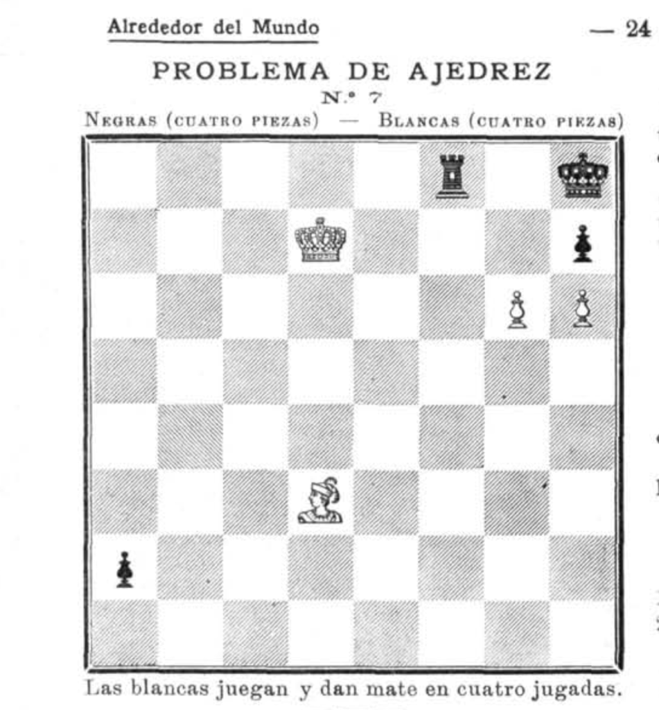 problema de ajedrez