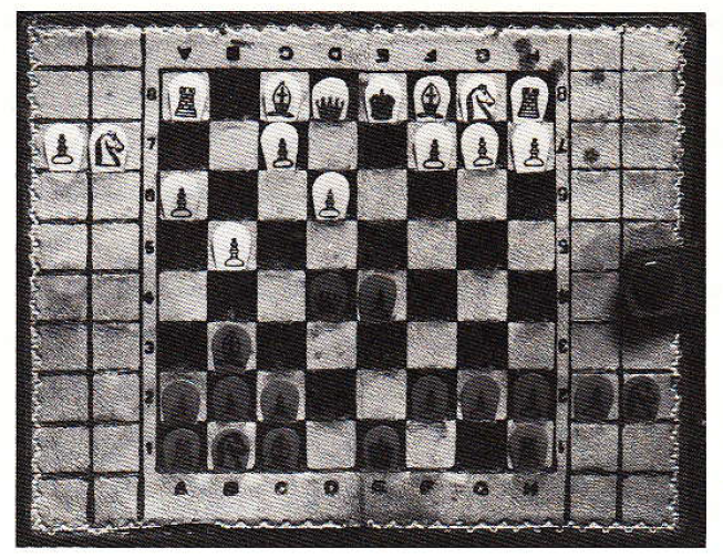 ajedrez de bolsillo antiguo